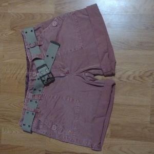 Sanctuary Clothing Shorts with belt